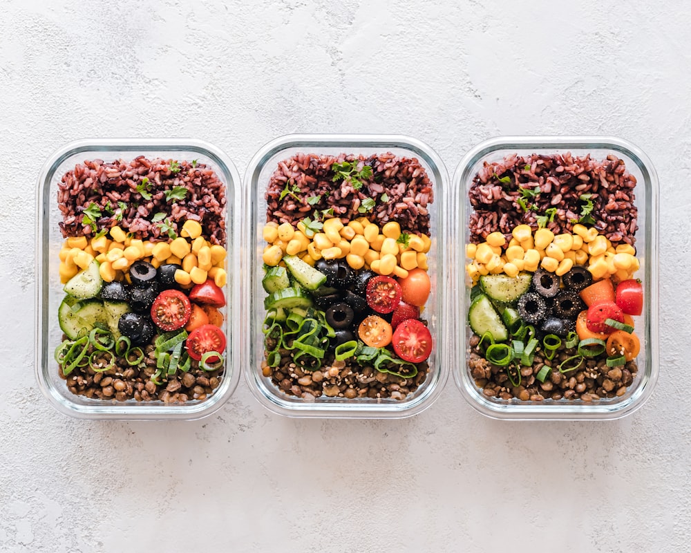 Riz complet avec lentilles